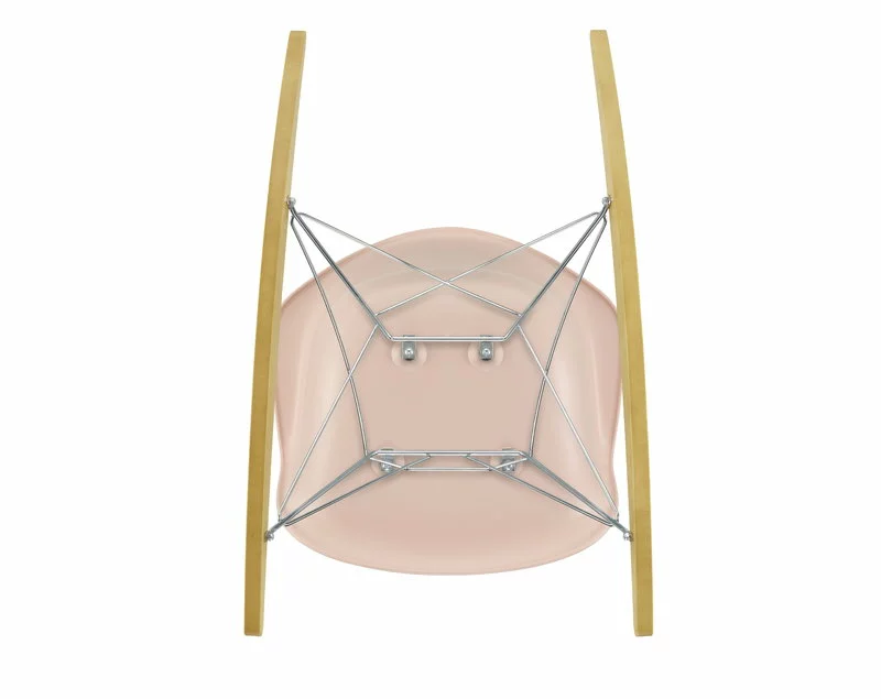 Vitra Sedia A Dondolo Eames RAR, Pale Rose - Cromo - Acero 5 Vitra Sedia A Dondolo Eames RAR, Pale Rose - Cromo - Acero - immagine 5