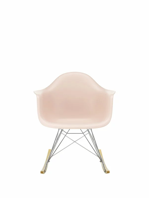 Vitra Sedia A Dondolo Eames RAR, Pale Rose - Cromo - Acero 2 Vitra Sedia A Dondolo Eames RAR, Pale Rose - Cromo - Acero - immagine 2