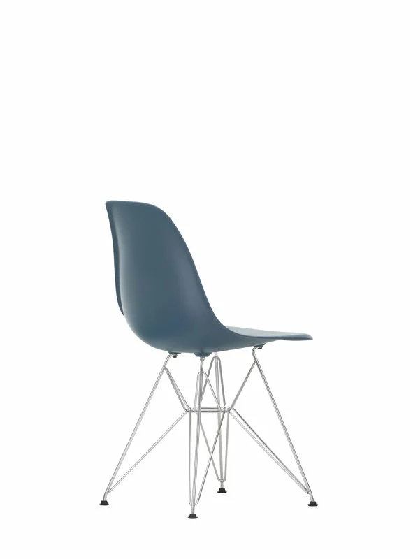 Vitra Sedia Eames DSR, Sea Blue - Cromo 4 Vitra Sedia Eames DSR, Sea Blue - Cromo - immagine 4