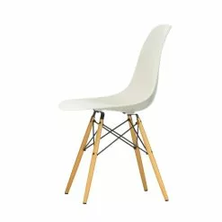 Vitra Sedia Eames DSW, Pebble - Acero -Sedie negozio 2779161 Eames Plastic Side Chair DSW 11 pebble 02 golden maple left master role