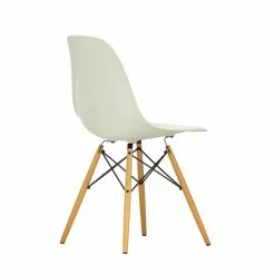 Vitra Sedia Eames DSW, Pebble - Acero -Sedie negozio 2779162 Eames Plastic Side Chair DSW 11 pebble 02 golden maple right master role