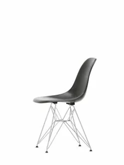 Vitra Sedia Eames DSR Fiberglass, Elephant Hide Grey - Cromo -Sedie negozio 2816679 Eames Fiberglass Side Chair DSR 04 elephant hide grey 01 chrome left master