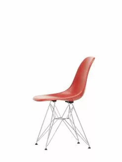 Vitra Sedia Eames DSR Fiberglass, Classic Red - Cromo 7 Vitra Sedia Eames DSR Fiberglass, Classic Red - Cromo -Sedie negozio 2816719 Eames Fiberglass Side Chair DSR 09 classic red 01 chrome left master