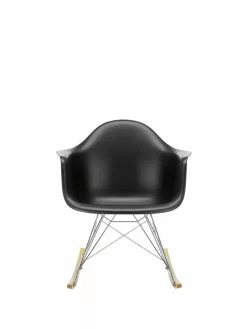 Vitra Sedia A Dondolo Eames RAR, Deep Black - Cromo - Acero 7 Vitra Sedia A Dondolo Eames RAR, Deep Black - Cromo - Acero -Sedie negozio 2817046 Eames Plastic Armchair RAR 12 deep black 01 chrome 02 golden maple centre master