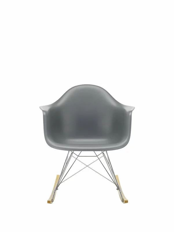 Vitra Sedia A Dondolo Eames RAR, Granite Grey - Cromo - Acero 4 Vitra Sedia A Dondolo Eames RAR, Granite Grey - Cromo - Acero - immagine 4