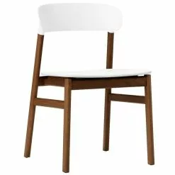 Normann Copenhagen Sedia Herit, Rovere Affumicato - Bianco