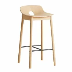 Woud Sgabello Da Bar Mono 65 Cm, Rovere