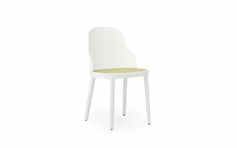 Normann Copenhagen Sedia Allez, Bianco - Vimini Stampato 3 Normann Copenhagen Sedia Allez, Bianco - Vimini Stampato - immagine 3