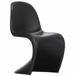 Vitra Sedia Panton, Deep Black