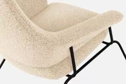 Hem Poltrona Hai, Bouclé Bianco Naturale 7 Hem Poltrona Hai, Bouclé Bianco Naturale -Sedie negozio 30515HaiLoungeChairEggshell03 2048x2048