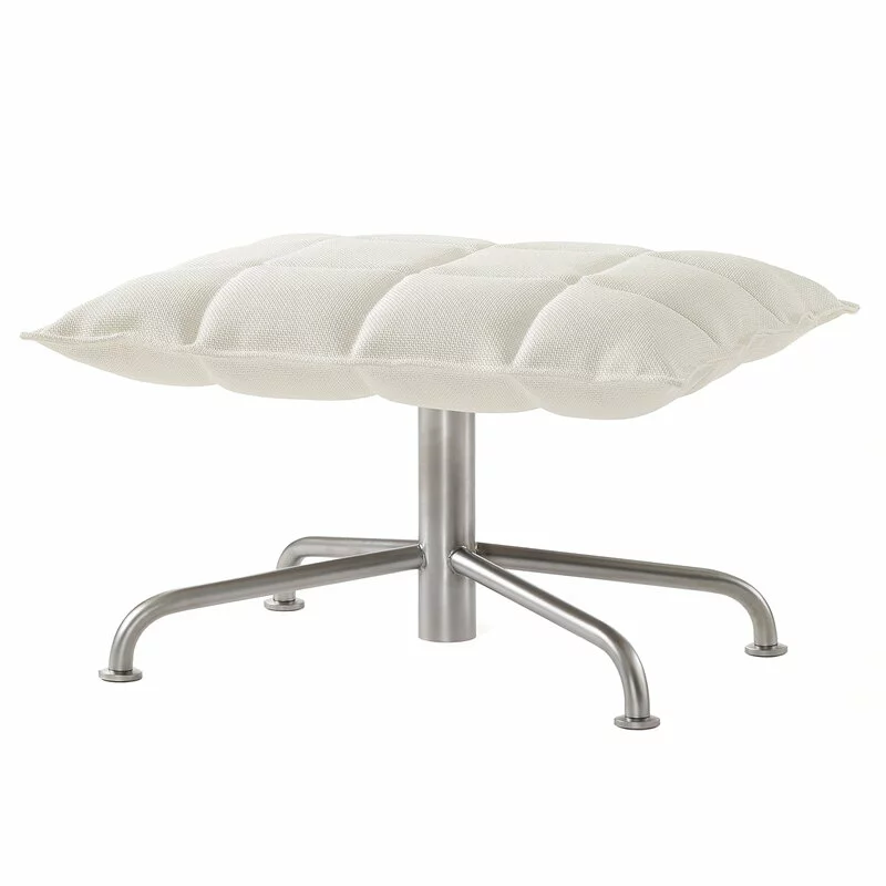 Woodnotes Poggiapiedi K, Stretto, Base A Stella, Bianco 1 Woodnotes Poggiapiedi K, Stretto, Base A Stella, Bianco