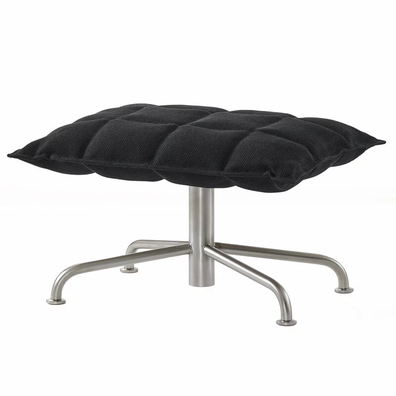 Woodnotes Poggiapiedi K, Stretto, Base A Stella, Nero 1 Woodnotes Poggiapiedi K, Stretto, Base A Stella, Nero