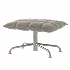 Woodnotes Poggiapiedi K, Stretto, Base A Stella, Pietra/nero