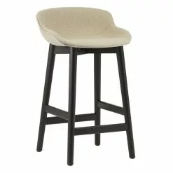Normann Copenhagen Sgabello Da Bar Hyg, 65 Cm, Rovere Nero - Main Line Flax 20