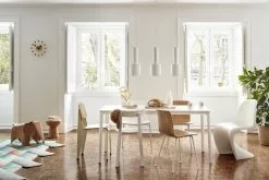 Vitra Tavolo/sgabello Cork Family, Model D -Sedie negozio 3346588 Standard All Plastic Chair Panton Hal Ply Cork Stool Elephant Plywood Plate Dining Table Ball Clock master