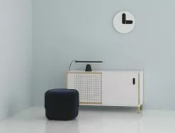 Normann Copenhagen Pouf Circus, Piccolo, Blu Scuro 5 Normann Copenhagen Pouf Circus, Piccolo, Blu Scuro -Sedie negozio 341020 Bold Wall Clock White 4