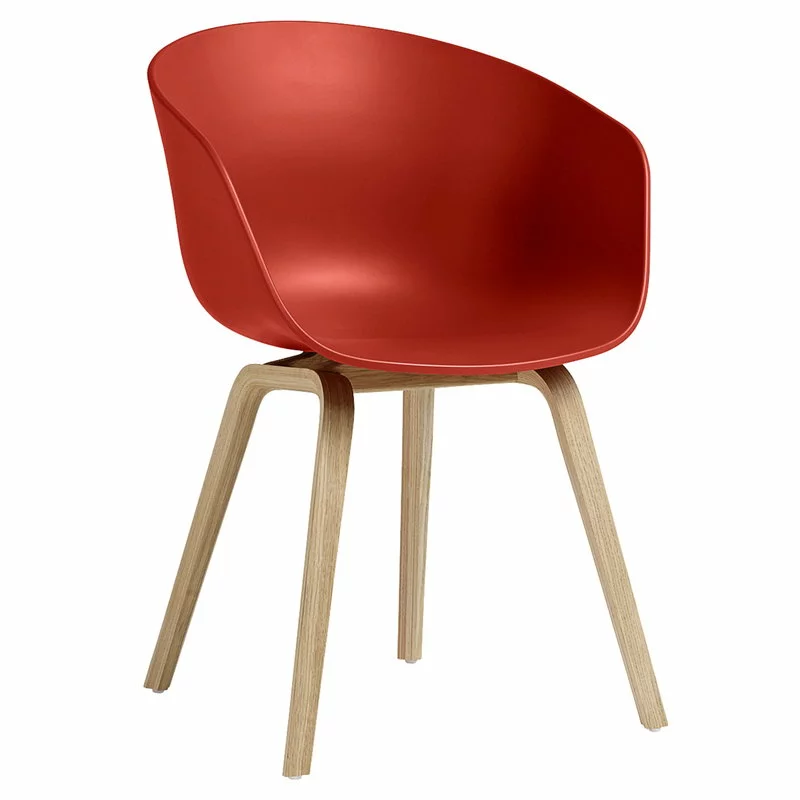 Hay About A Chair AAC22, Rovere Laccato - Warm Red 1 Hay About A Chair AAC22, Rovere Laccato - Warm Red