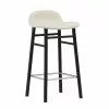 Normann Copenhagen Sgabello Da Bar Form, 65 Cm, Rovere Nero - Main Line Flax 20