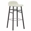 Normann Copenhagen Sgabello Da Bar Form, 75 Cm, Rovere Nero - Main Line Flax 20