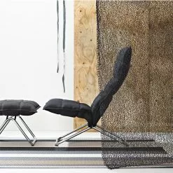 Woodnotes Sedia K, Stretta, Base Tubolare, Stone/nero 8 Woodnotes Sedia K, Stretta, Base Tubolare, Stone/nero -Sedie negozio 3Kchair iso HV 2