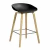 Hay About A Stool AAS32 Eco, 65 Cm, Rovere Laccato - Nero