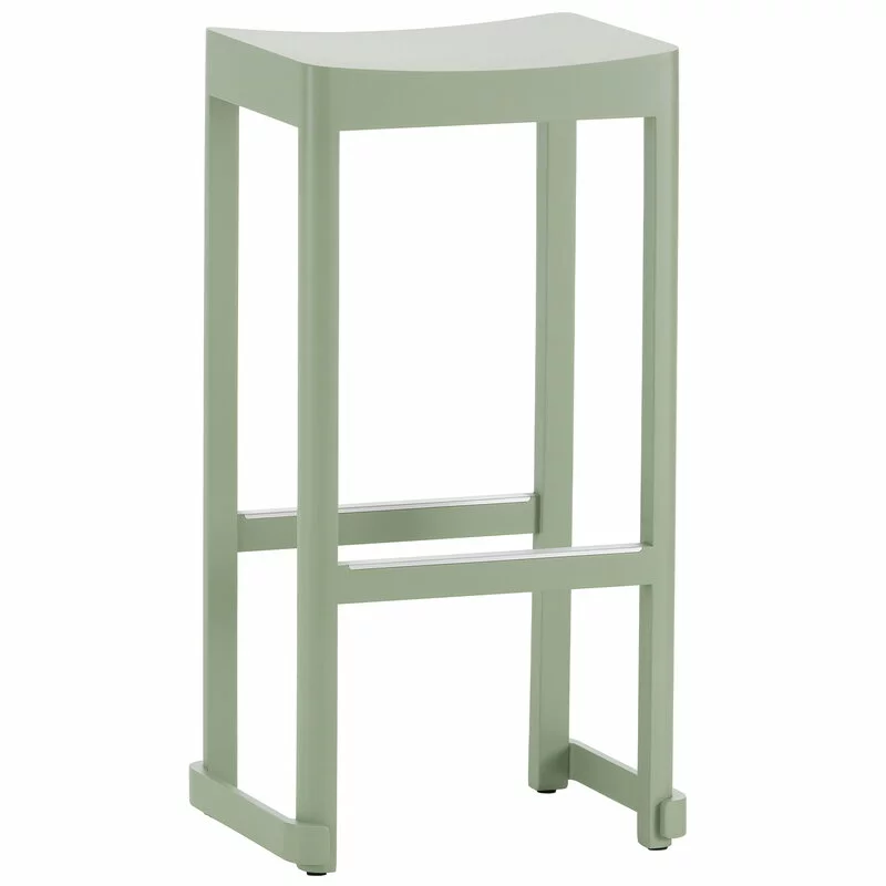 Artek Sgabello Da Bar Atelier, 75 Cm, Verde 1 Artek Sgabello Da Bar Atelier, 75 Cm, Verde