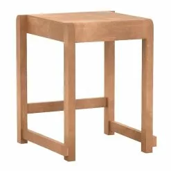 Frama Sgabello Basso 01, Legno Marrone Caldo