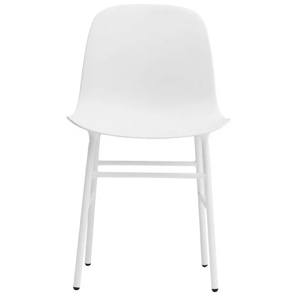 Normann Copenhagen Sedia Form, Acciaio Bianco - Bianco 2 Normann Copenhagen Sedia Form, Acciaio Bianco - Bianco - immagine 2