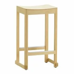 Artek Sgabello Da Bar Atelier, 65 Cm, Frassino Laccato