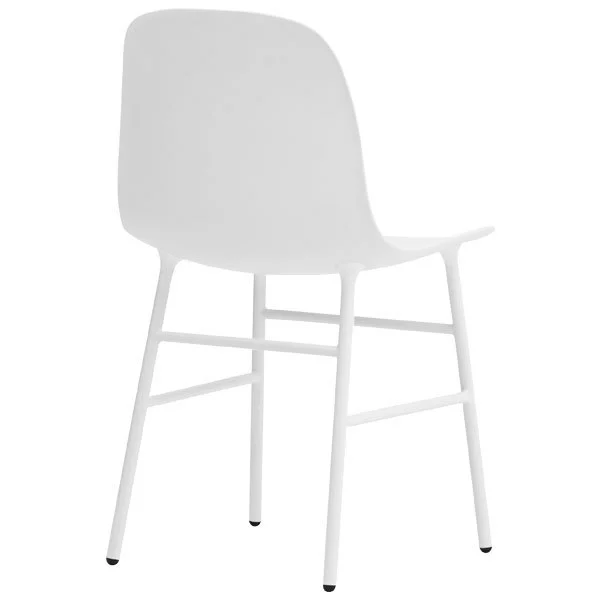 Normann Copenhagen Sedia Form, Acciaio Bianco - Bianco 4 Normann Copenhagen Sedia Form, Acciaio Bianco - Bianco - immagine 4