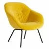 Hay About A Lounge Chair AAL87 Soft, Nero - Lola Yellow