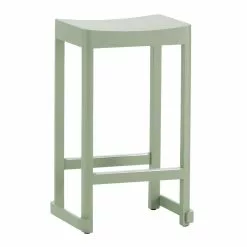 Artek Sgabello Da Bar Atelier, 65 Cm, Verde