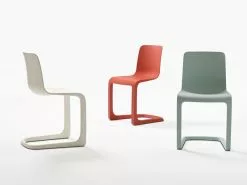 Vitra Sedia EVO-C, Avorio -Sedie negozio 4141947 EVO C master