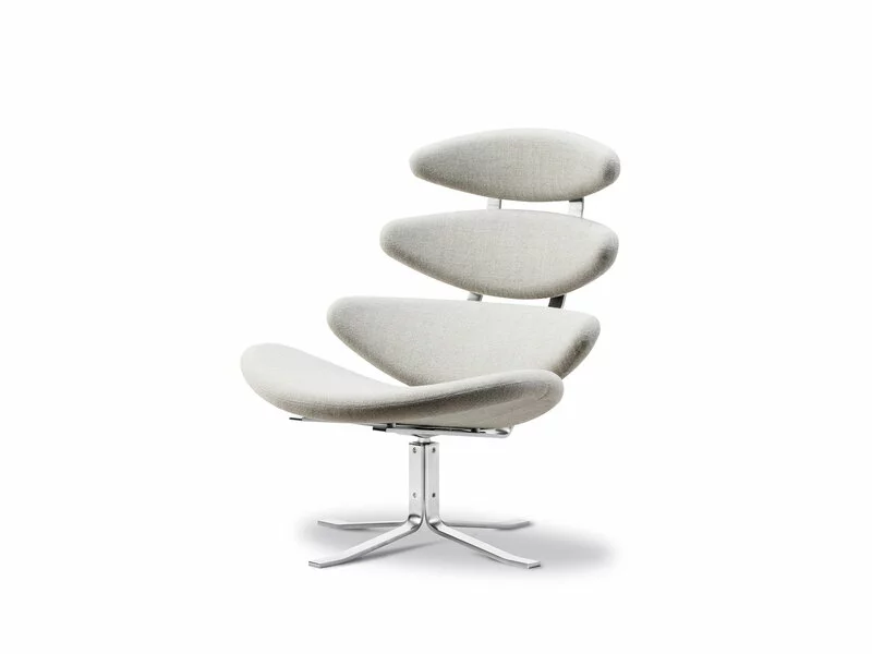 Fredericia Sedia Corona, Cromo Spazzolato - Gabriel Capture 4101 2 Fredericia Sedia Corona, Cromo Spazzolato - Gabriel Capture 4101 - immagine 2