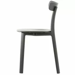 Vitra Sedia All Plastic Chair, Grigio Grafite