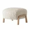 &Tradition Pouf Wulff ATD3, Moonlight - Rovere