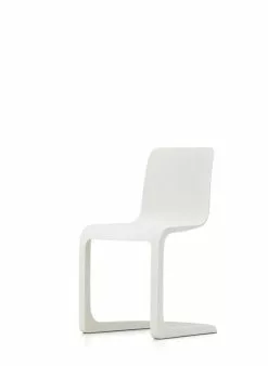 Vitra Sedia EVO-C, Avorio -Sedie negozio 4386237 EVO C Side View FS master