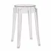Kartell Sgabello Charles Ghost, 46 Cm