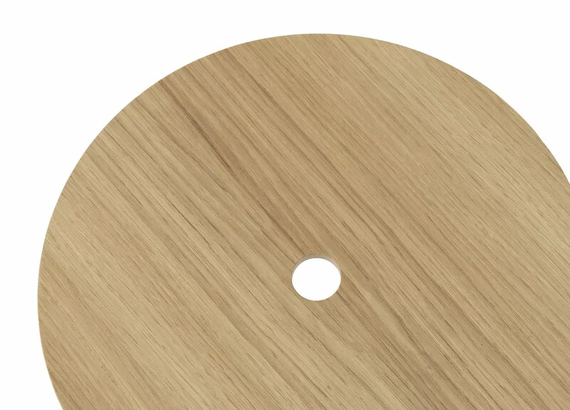 Normann Copenhagen Sgabello Circa, Acciaio Nero - Rovere 4 Normann Copenhagen Sgabello Circa, Acciaio Nero - Rovere - immagine 4