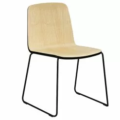 Normann Copenhagen Sedia Just Chair, Frassino-nero