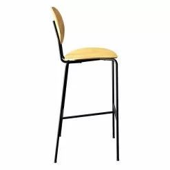 Sibast Sgabello Da Bar Piet Hein 75 Cm, Nero - Rovere Oliato -Sedie negozio 5310400 001 Piet Hein Stol Bar 75 Oak Oil Side