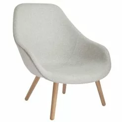Hay About A Lounge Chair AAL92, Rovere Laccato Chiaro - Divina Melan