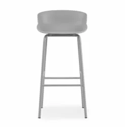 Normann Copenhagen Sgabello Da Bar Hyg, 75 Cm, Grigio -Sedie negozio 604065 Normann Copenhagen Hyg Barstool 75cm Grey VS