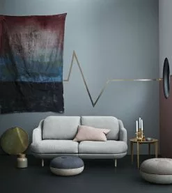 Fritz Hansen CM Pouf, Grande, Grigio 8 Fritz Hansen CM Pouf, Grande, Grigio -Sedie negozio 6052 Objects