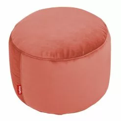 Fatboy Pouf Point Velvet Recycled, Rhubarb
