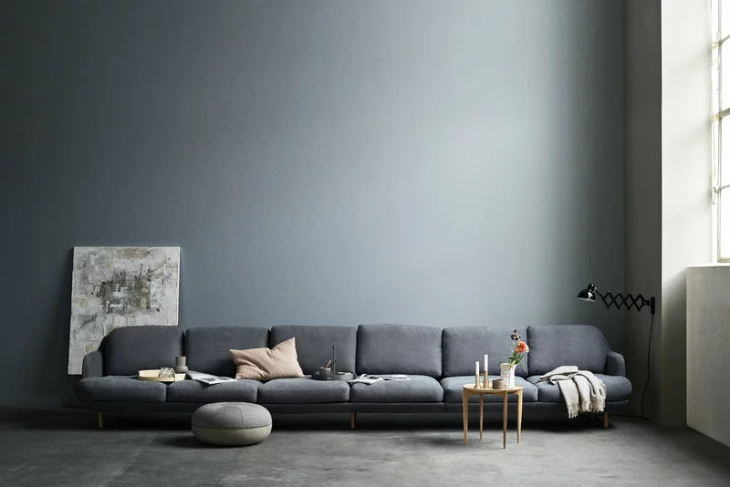 Fritz Hansen CM Pouf, Grande, Grigio 4 Fritz Hansen CM Pouf, Grande, Grigio - immagine 4
