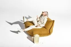 Fatboy Poltrona The BonBaron Sherpa, Cider -Sedie negozio 642Fatboy AK