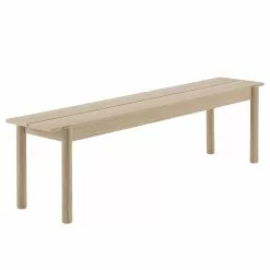 Muuto Panca Linear Wood 170 X 34 Cm, Rovere