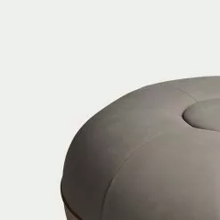 Fritz Hansen CM Pouf, Piccolo, Pelle Grigio Chiaro -Sedie negozio 700D5F8B86654549842B5C8A74BBB228