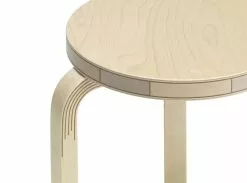Artek Sgabello Aalto Stool 60, Kontrasti -Sedie negozio 7358256 Kontrasti close up cut out master